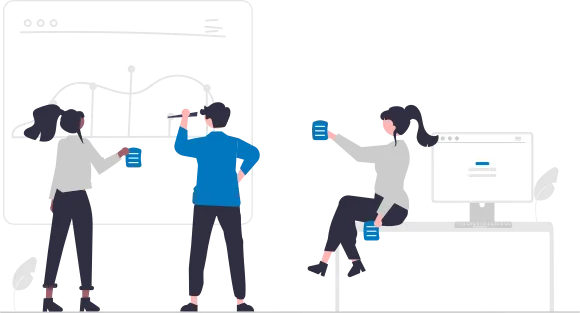 Team collaboration illustration